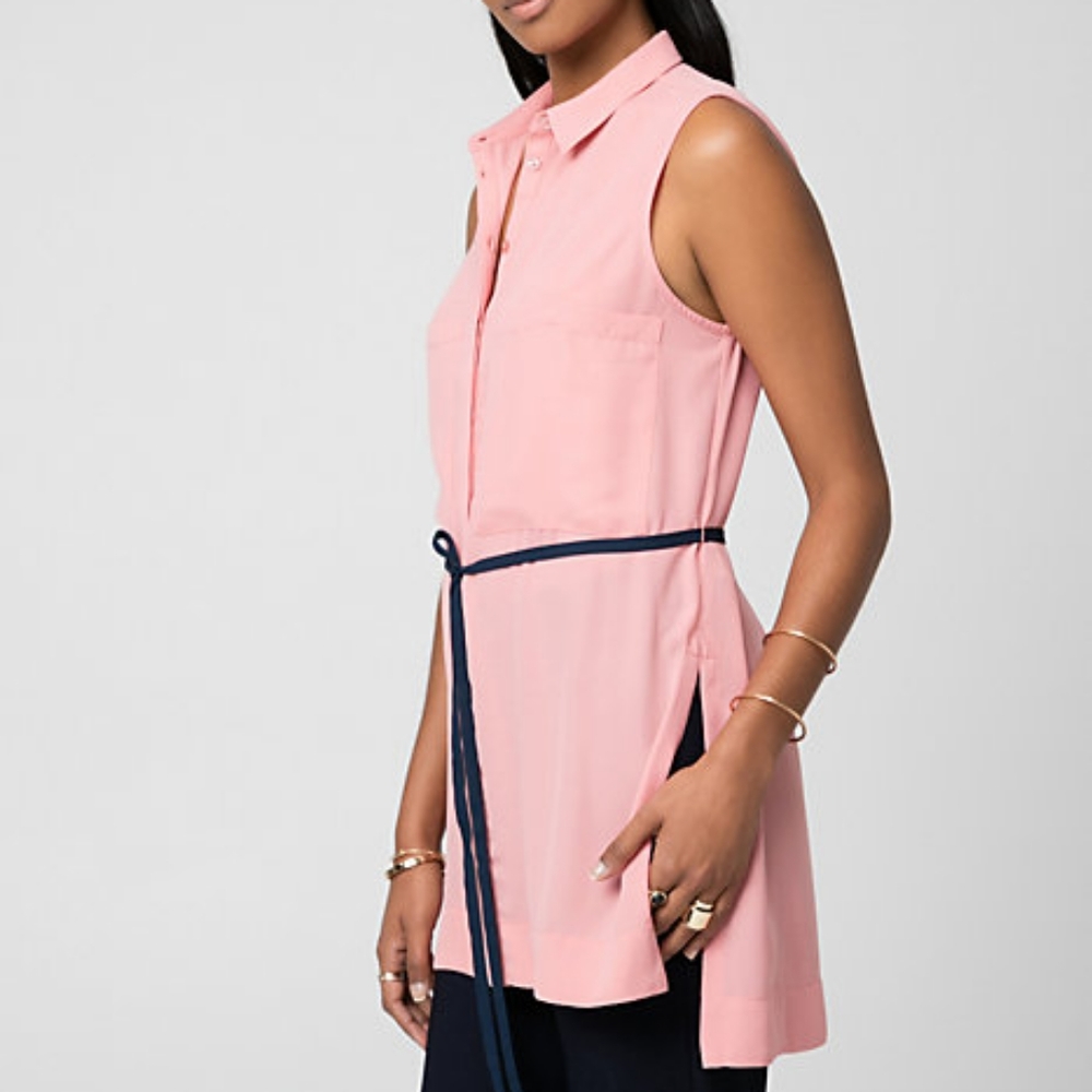 Crepe de Chine Utility Tunic